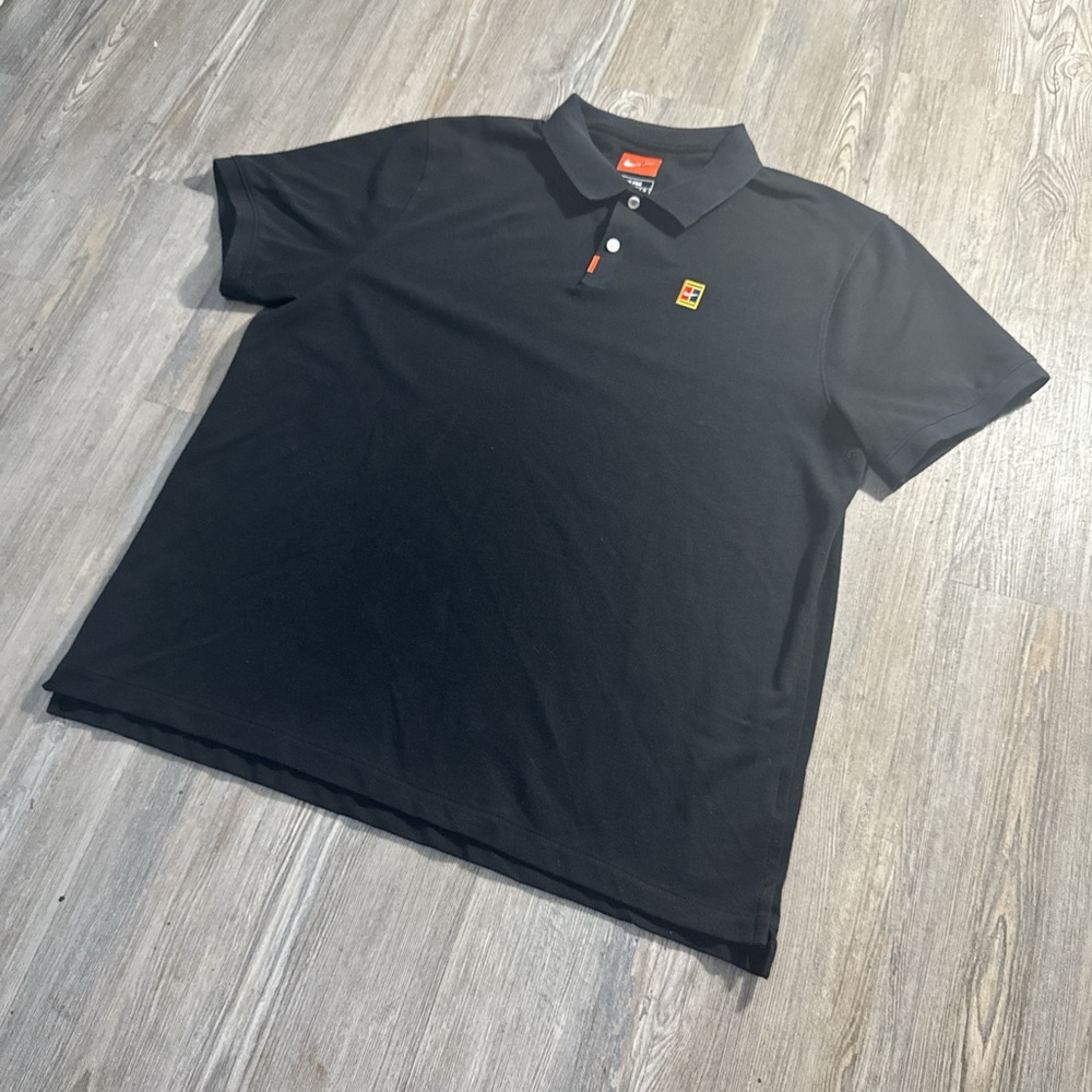 Nike Dri-Fit Black Polo Shirt
